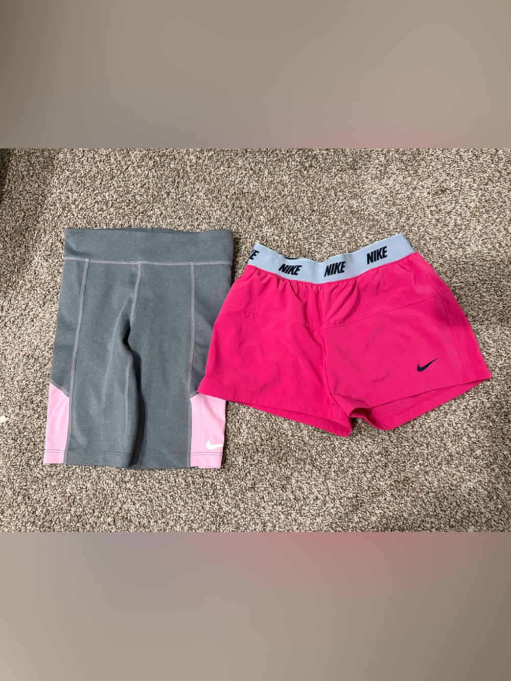 Nike Girls Athletic Shorts Bundle